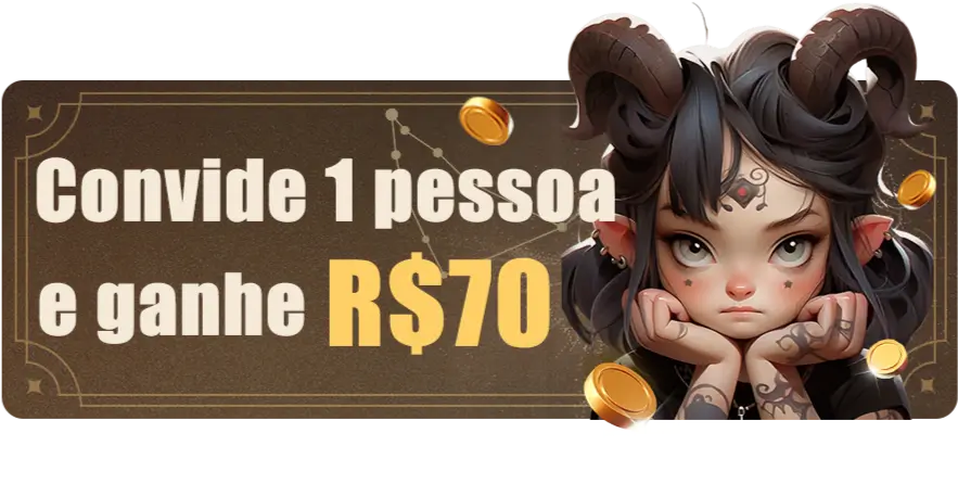 Convide 1 pessoa e ganhe R$70